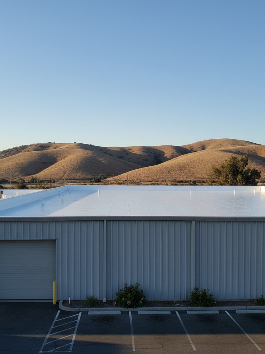 New Roof Installation completed by Top Notch Roofing Inc in Chino, CA